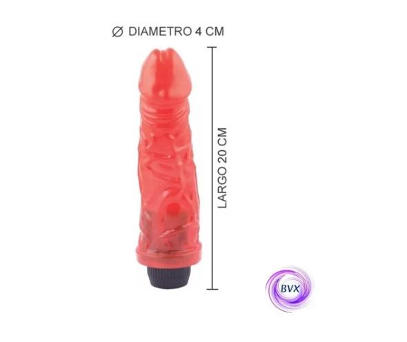 consolador-americano-jelly-rojo